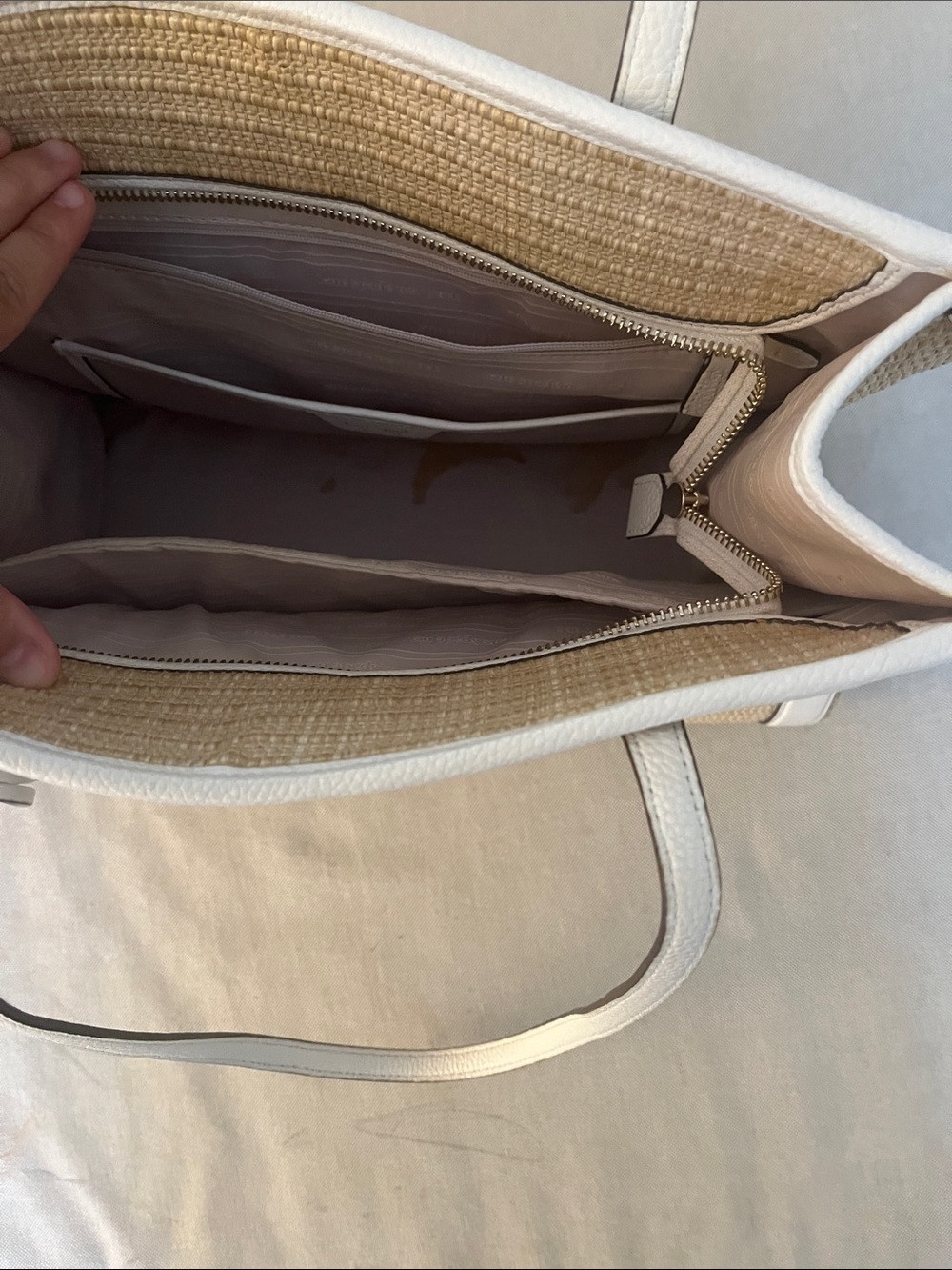 Kate Spade Market Straw Medium Tote Bag - Picture 8 of 8